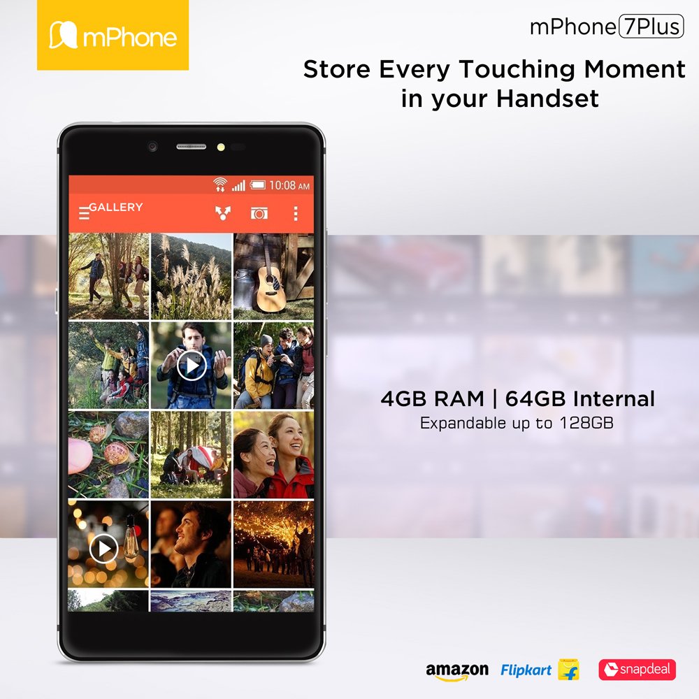 mPhoneGlobal's tweet photo. Store Every Touching Moment in Your Handset !! #mPhone7Plus #4GBRAM #64GBinternalmemory #tech #androiddev  https://t.co/Bw5aamC1rR https://t.co/4iHNp3KyP0