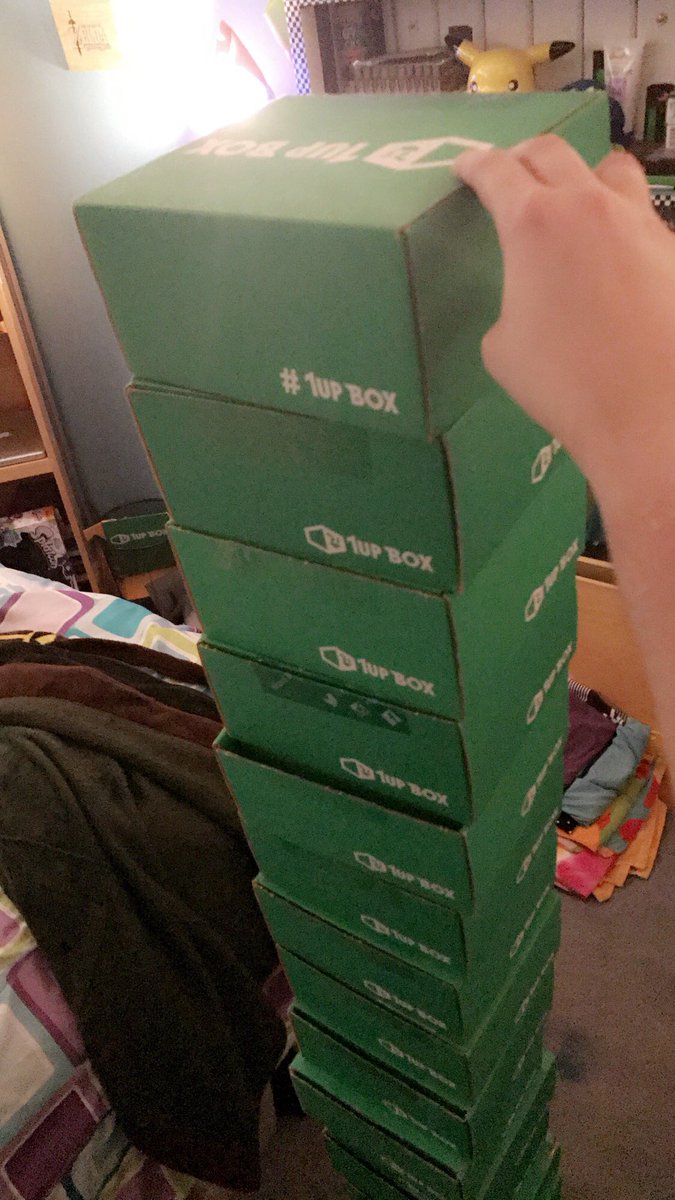 godoyable's tweet photo. Goodbye 1Up Box! I hate to betray you, but im switching to Lootcrate! #1upbox #lootcrate #itstallerthanme https://t.co/FlpG26d3x2