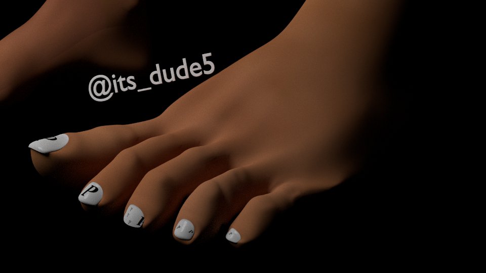 its_dude5's tweet photo. Can we get 50 likes?
#3DFeet #3DToes #3D #3DAnimation #NailArt #3DNails #3DNailArt #3DRaw #Polish #P #Feet #Toes #NailPolish #RT #Like https://t.co/qKRlhfP2xG