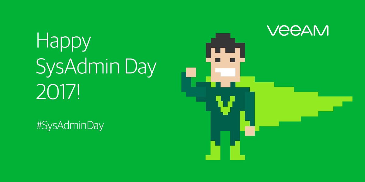 c_glemot's tweet photo. #sysadminday2017 #veeamvanguard 👍 https://t.co/9IWuR1Hwjj