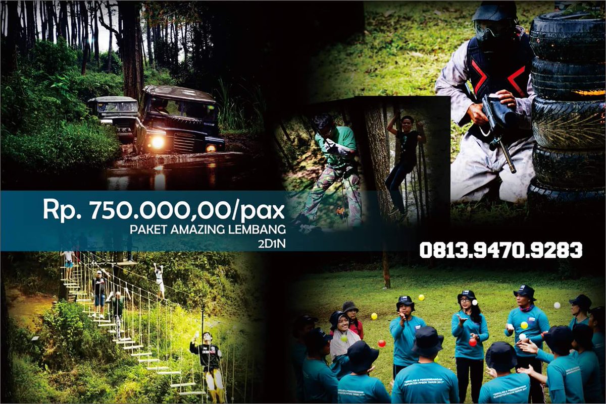 PAKET AMAZING LEMBANG
2HARI 1MALAM