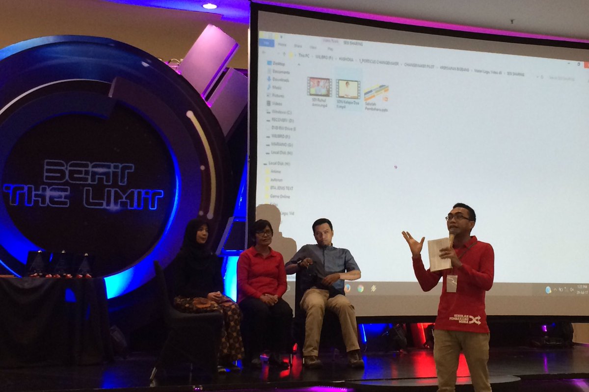 Mari bersama-sama membuat dunia dimana setiap orang mampu menciptakan perubahan. Bersama-sama menjadi Generasi Pembaharu Muda.