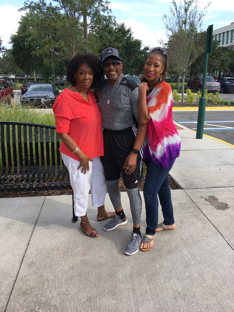 FredrickRobins8's tweet photo. Family outing in Celebration city Florida my cuz Cheryl and sister Windy and yours truly Bigtime https://t.co/IzOcM94rZd