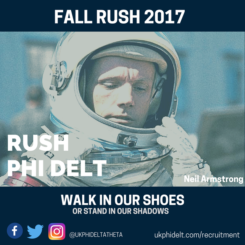 Become a legend and rush Phi Delt this fall.