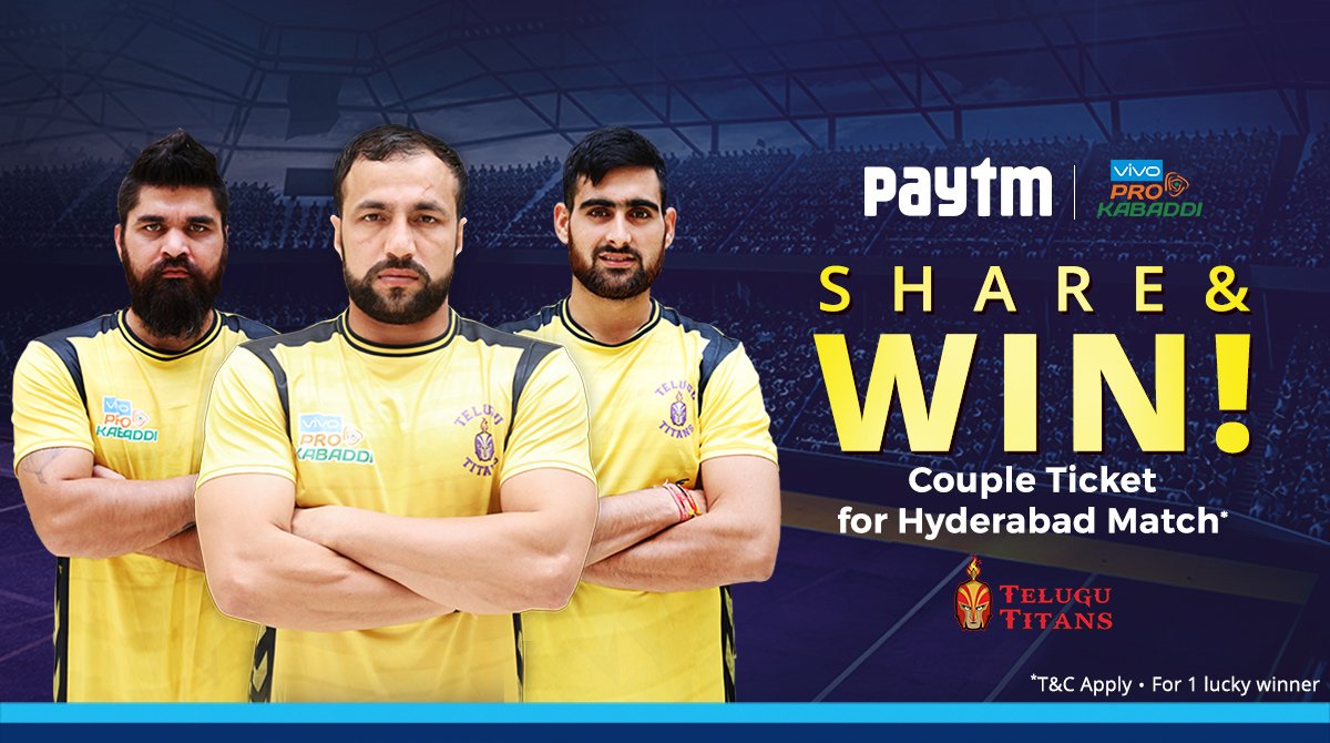 carebydistrict's tweet photo. #CONTEST: Simply Retweet this &amp; get a chance to watch Pro Kabaddi League's Match Live in Hyderabad! https://t.co/5DSzTdWTtI
