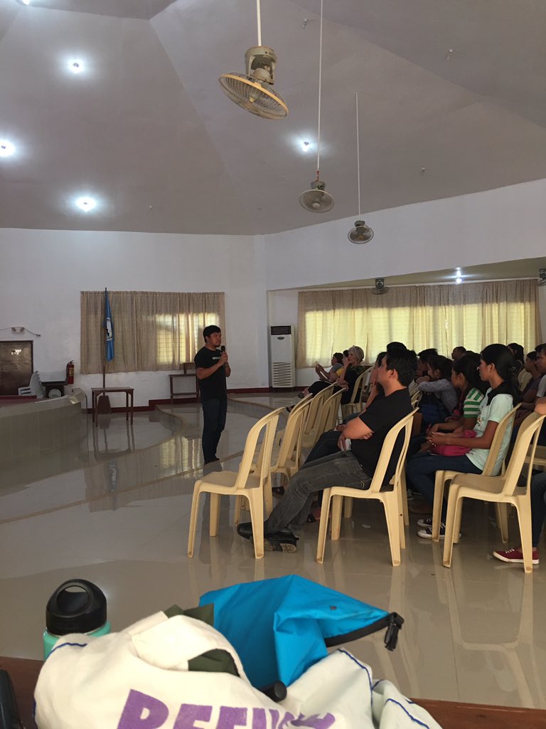 <a href="/SavePHSeas/">Save Philippine Seas</a> "We hope you can lead the #coronisnotbikinibottom campaign in Palawan," <a href="/vincecinches/">Vince Cinches</a> to the students of Western Philippines University.