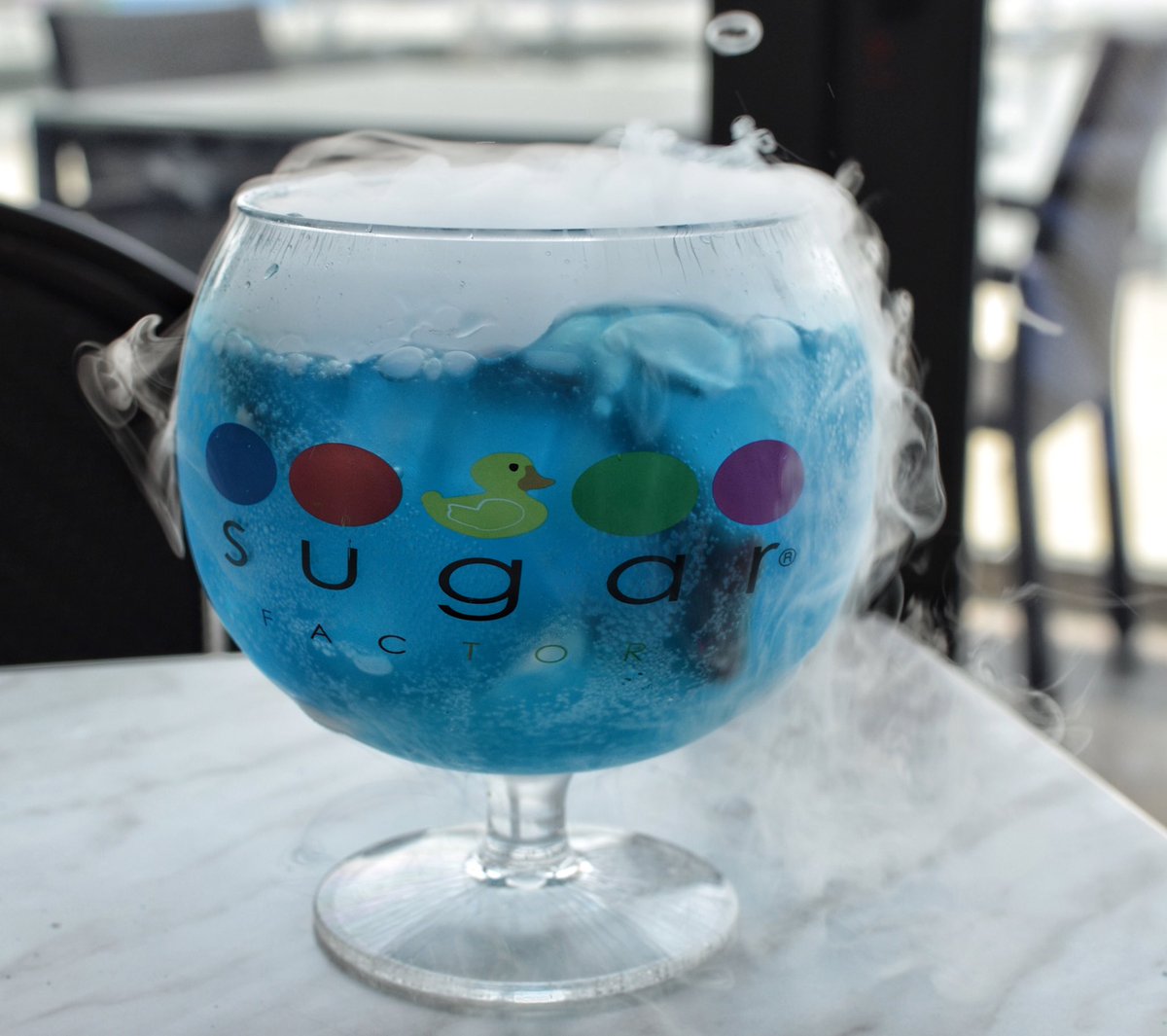 bfbdxb's tweet photo. The signature Ocean blue #goblet @sugarfactoryuae https://t.co/FEFYi1ilxO