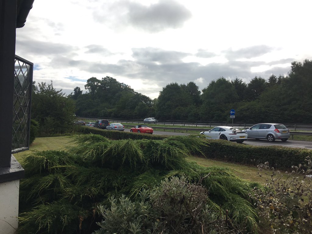 #silverstoneclassic  - possibly the most expensive traffic jam in history? 😄