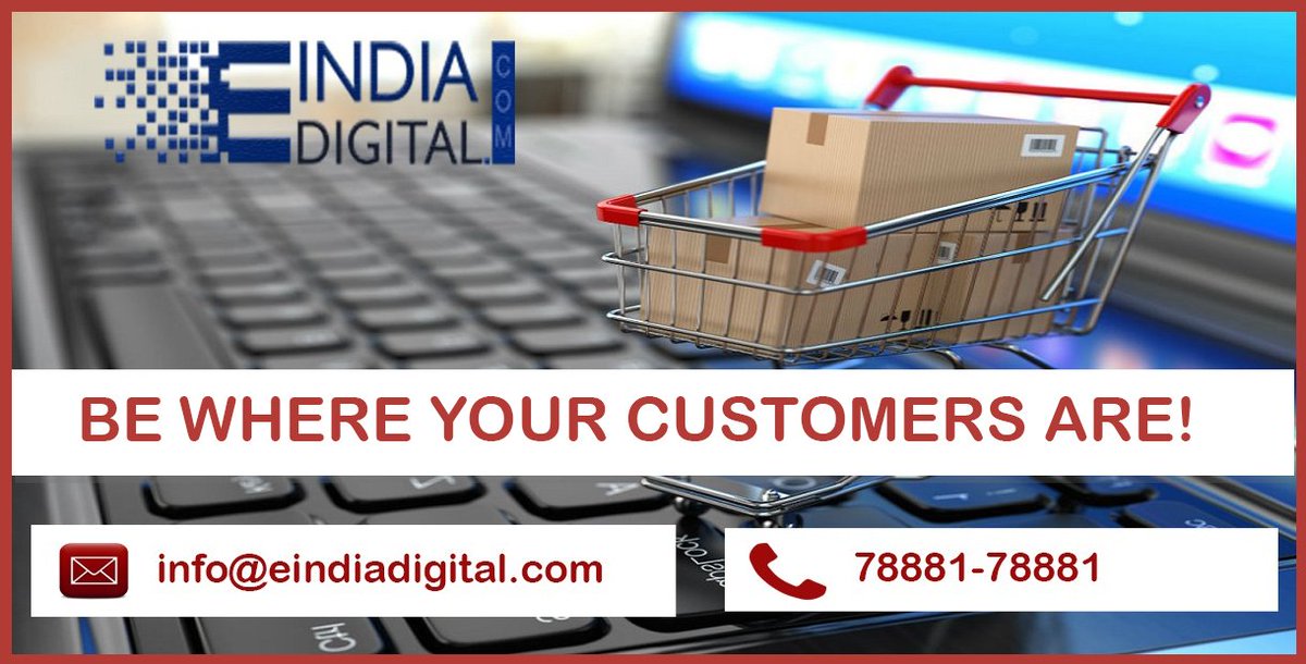 eindiadigital's tweet photo. Bring your #business_online with #EINDIADIGITAL, find your target #customers and generate more revenue.
Visit- https://t.co/SMu1VVLoFf https://t.co/bk6fr8lVH6