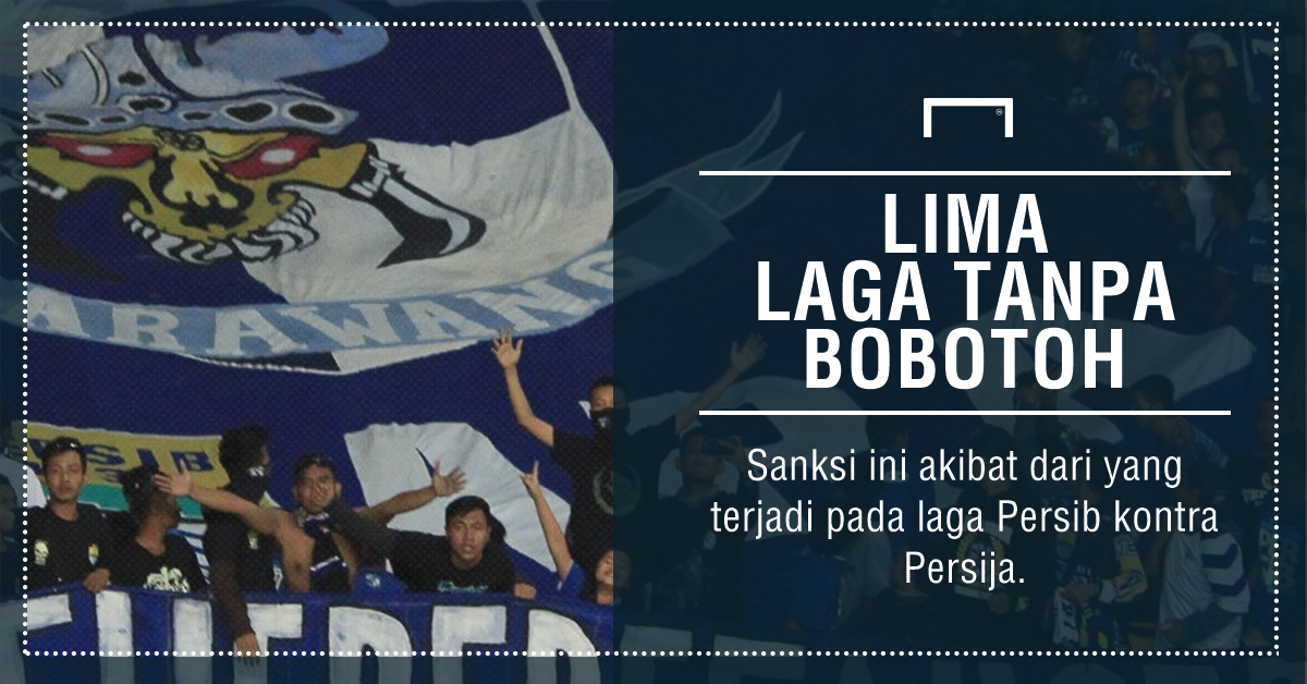 GOAL_ID's tweet photo. Bobotoh Dilarang Ke Stadion Dalam Lima Pertandingan - https://t.co/Wxq6uFSBz8 https://t.co/dfYvbTBUAu