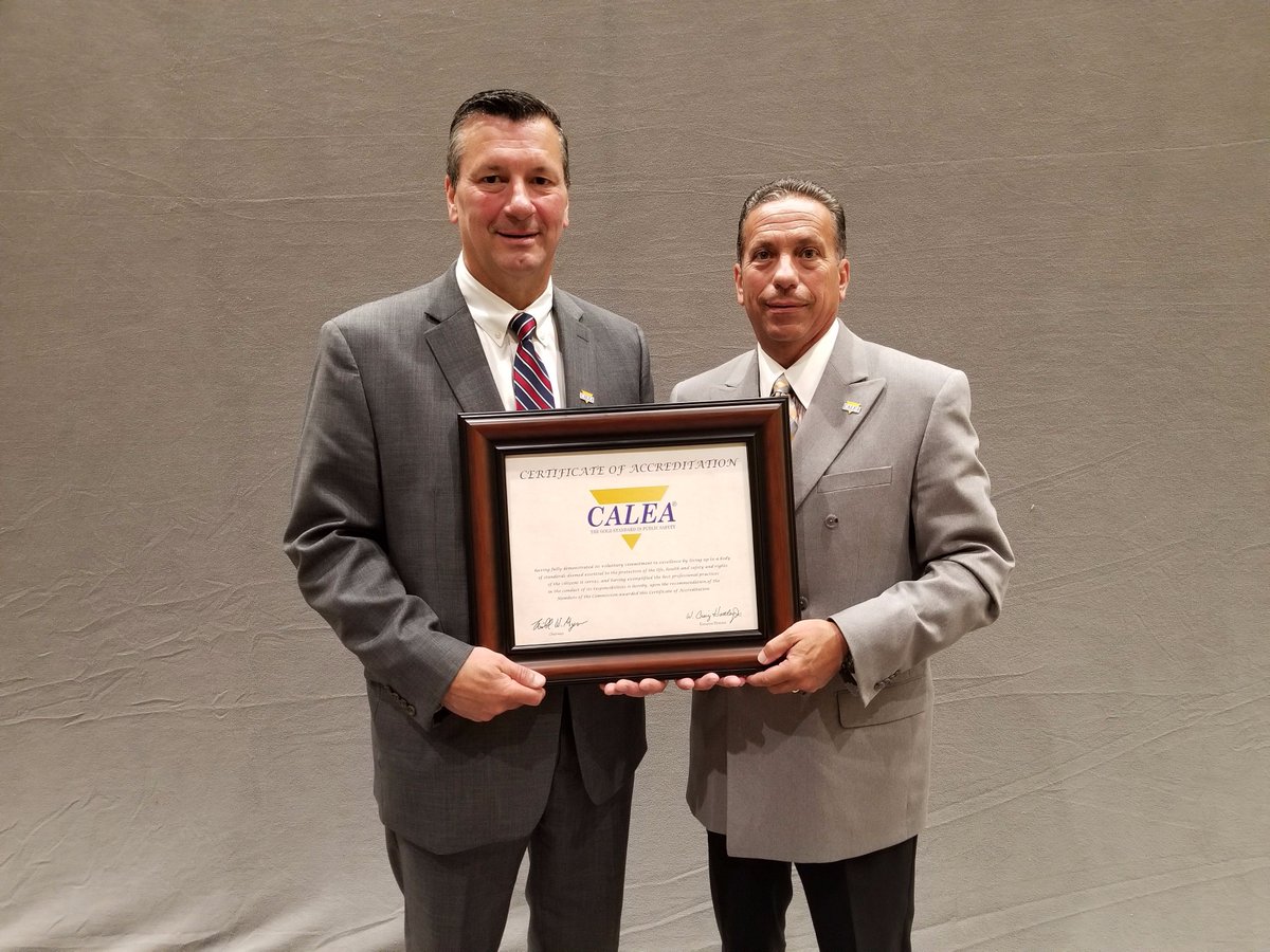 Bryant DPS has officially been recommended for full CALEA accreditation!  Proud day for DPS! #CALEA