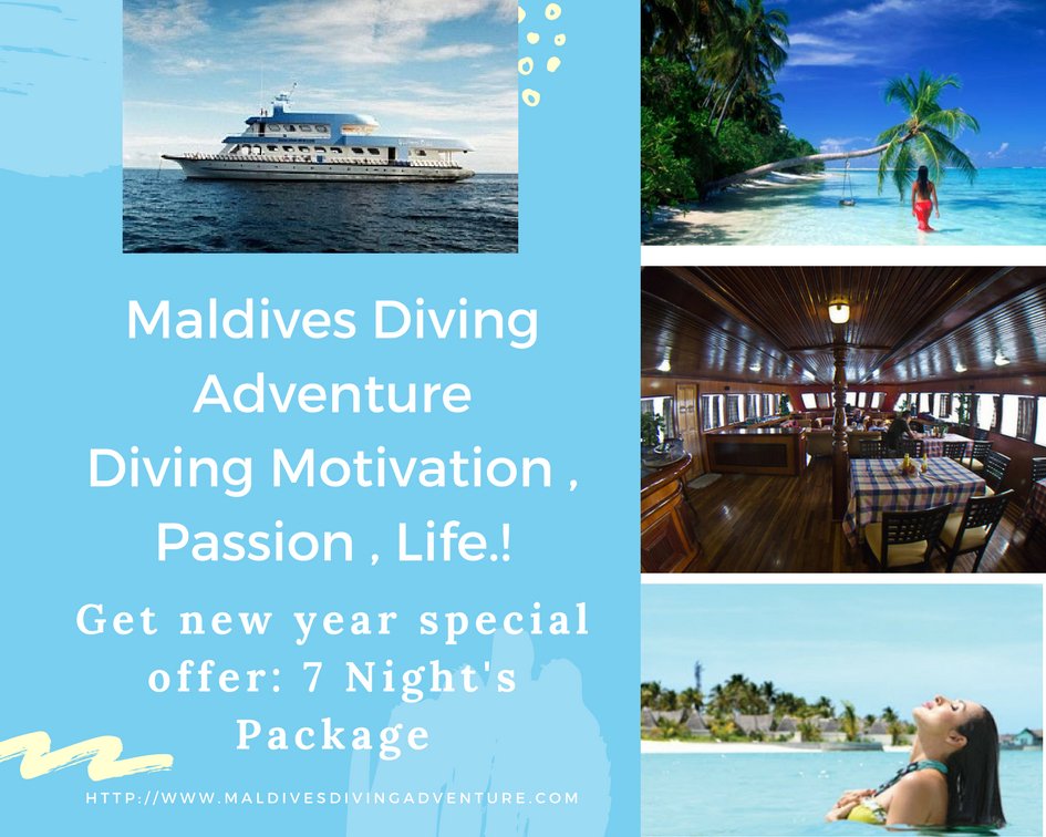 Don't miss this once in a lifetime chance to #liveaboard _diving at the  #Maldives!! 7 Nights Package <a href="/1900/">Y W</a>.00 $ bit.ly/1kgJy5m