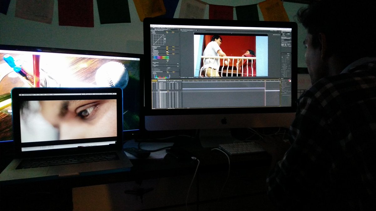 TheNextBendFilm's tweet photo. #colourcorrection in process. #grading takes films look to an unbelivable level. https://t.co/hy6d2e7e3n