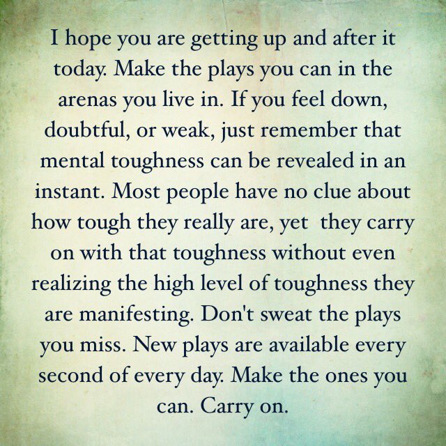 My hope for today.