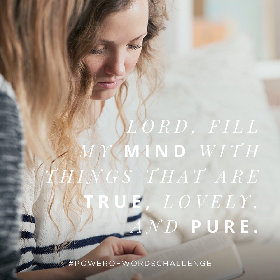 ReviveOurHearts's tweet photo. Whatever is true, honorable, just, pure, lovely, commendable . . . think about these things. (Philippians 4:8) #PowerOfWordsChallenge https://t.co/VPMX0XHutY