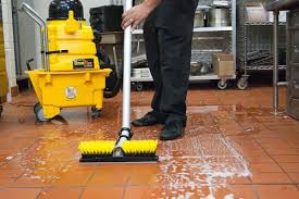 GoodCleaningGuy's tweet image. deck brushing the kitchen floor, followed by squeegee drying the floor and then final mopping gives floors the professional look.