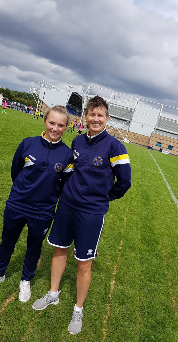 shrewswomen's tweet photo. RTC: Ladies players Penny Owen and Jess Williams are currently watching and supporting our under 12s and under 14s! https://t.co/99Syy1pc1E