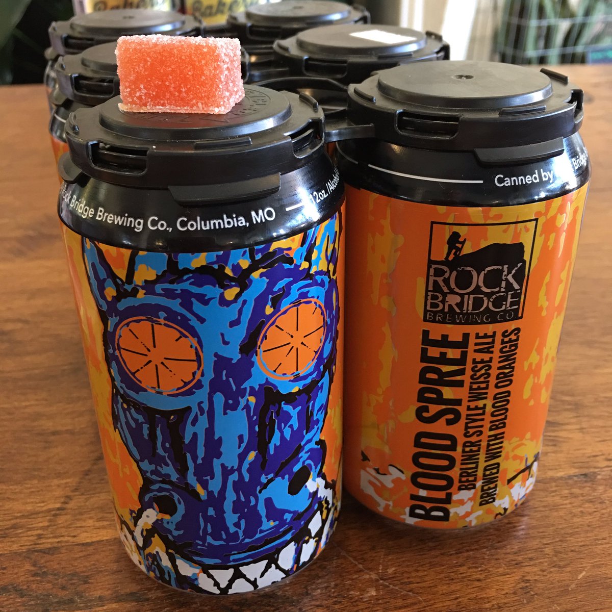 Larder_Cupboard's tweet photo. Made w/ @RockBridgeBrew #BloodSpree, a Berliner Weiss Ale brewed w/ blood oranges, this Pates de Fruits is summer beer! #STLCBW #BeerCandy https://t.co/dJjX3lZxTw