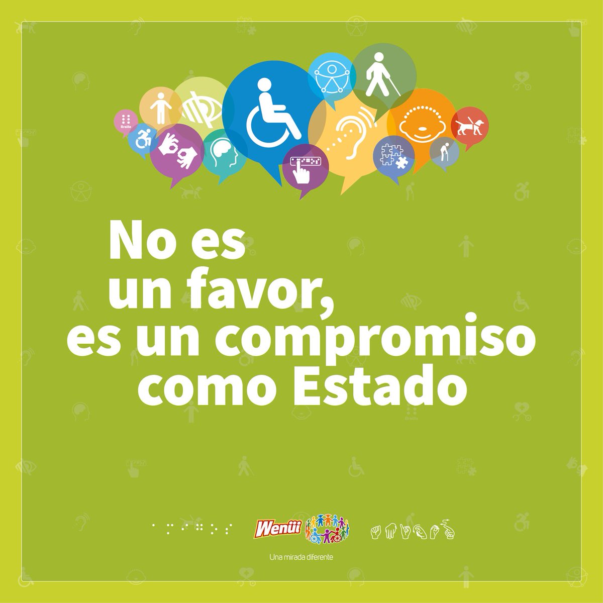 WenuiAntofa's tweet photo. No es un favor, es un compromiso como Estado.

#Discapacidad #Derechos #Equidad #Accesibilidad https://t.co/pi4MJ4eL7w
