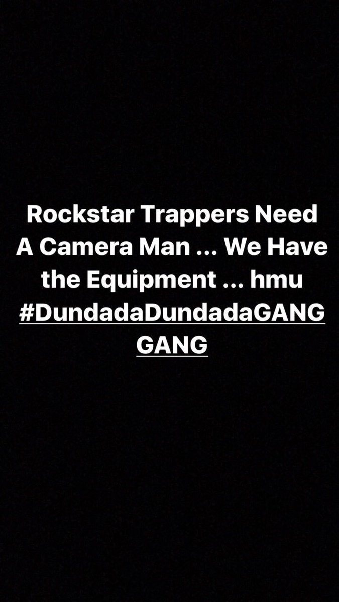 FGKobe24's tweet photo. Fwm #RockstarTrappers https://t.co/Bp7PJNPr25