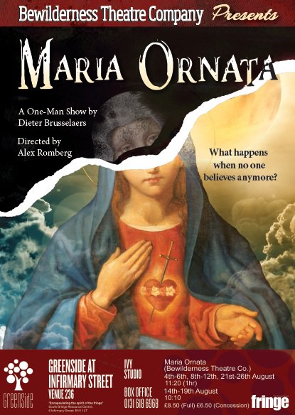 <a href="/SpottedEdFringe/">Spotted Ed Fringe</a> #3wordsummary of #MariaOrnata at #EdFringe: saints break universe