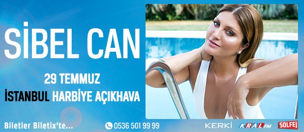 🎶 Sibel Can (<a href="/sibelcan/"></a>), bu akşam Harbiye Açıkhava'da sevenleriyle buluşuyor. #sibelcan