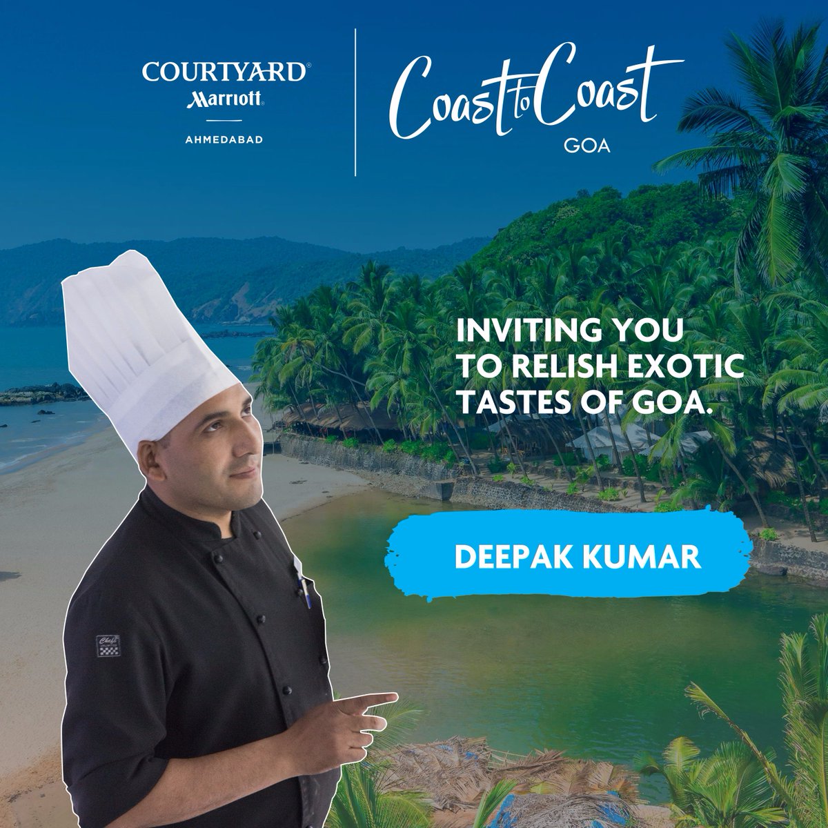 CYAhmedabad's tweet photo. #CoastToCoast #Foodfestival #GoanFood #GoanChef https://t.co/vxTIRwx4dN