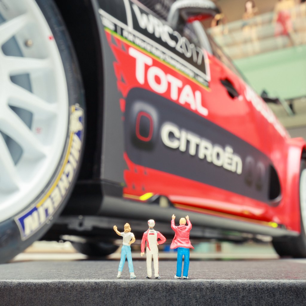 Hoping Citroën Racing's #RallyFinland Shakedown success continues this weekend! Miniature <a href="/krismeeke/">krismeeke.com</a> &amp; #C3WRC in <a href="/royspeople2013/">Roy's People</a>'s creation🏁