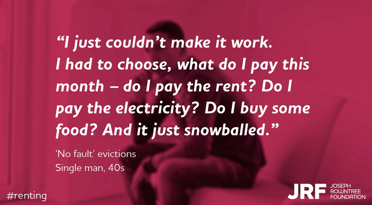 jrf_uk's tweet photo. Impossible choices - people experiencing poverty tell us how evictions have affected them and their families https://t.co/bLINUJkO54 https://t.co/YgrqsmKg0q