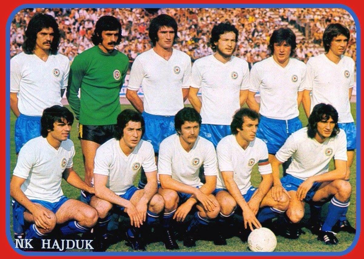 OldFootball11's tweet photo. #Hajduk: 
#Peruzović #Katalinić #Buljan #Rožić #Džoni #Mijač;
#Matkovic #Mužinić #Jovanic #Jerkovic #Surjak https://t.co/J7pvDLzwM6