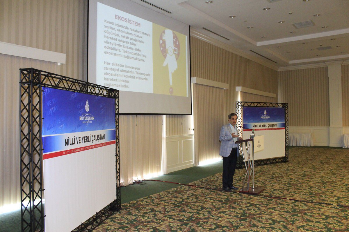 Ülkemizin geleceği için İBB yöneticileri olarak "Milli ve Yerli Çalıştayı" 'nı gerçekleştiriyoruz