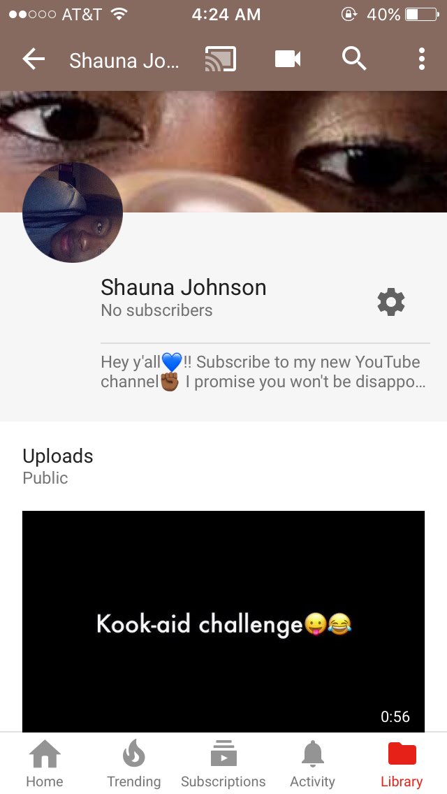 TashaunaJohnso2's tweet photo. Y'all subscribe to my YouTube channel😛😛❤️ https://t.co/ujftwcEf95
