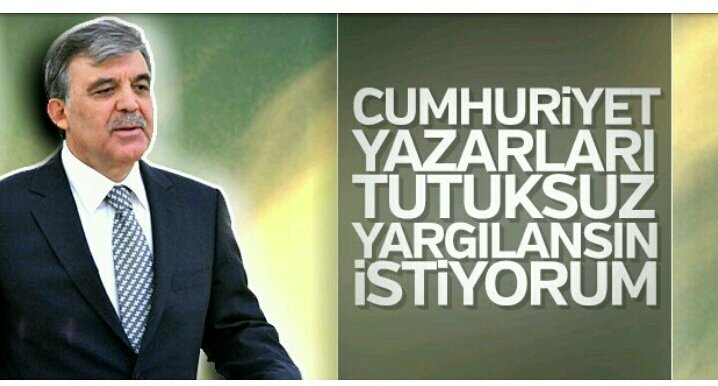 Dış güçlerin değil.Seni Cumhur Başkanlığı makamına oturtan insanın ve milletin isteği yönünde konuşmanı isterdik.