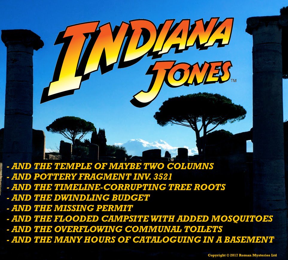 CarolineLawrenc's tweet image. Thinking of becoming an archaeologist because you loved Indiana Jones? Don't do it! 😉 A Career in Ruins: goo.gl/5FtRAX #dayofarch