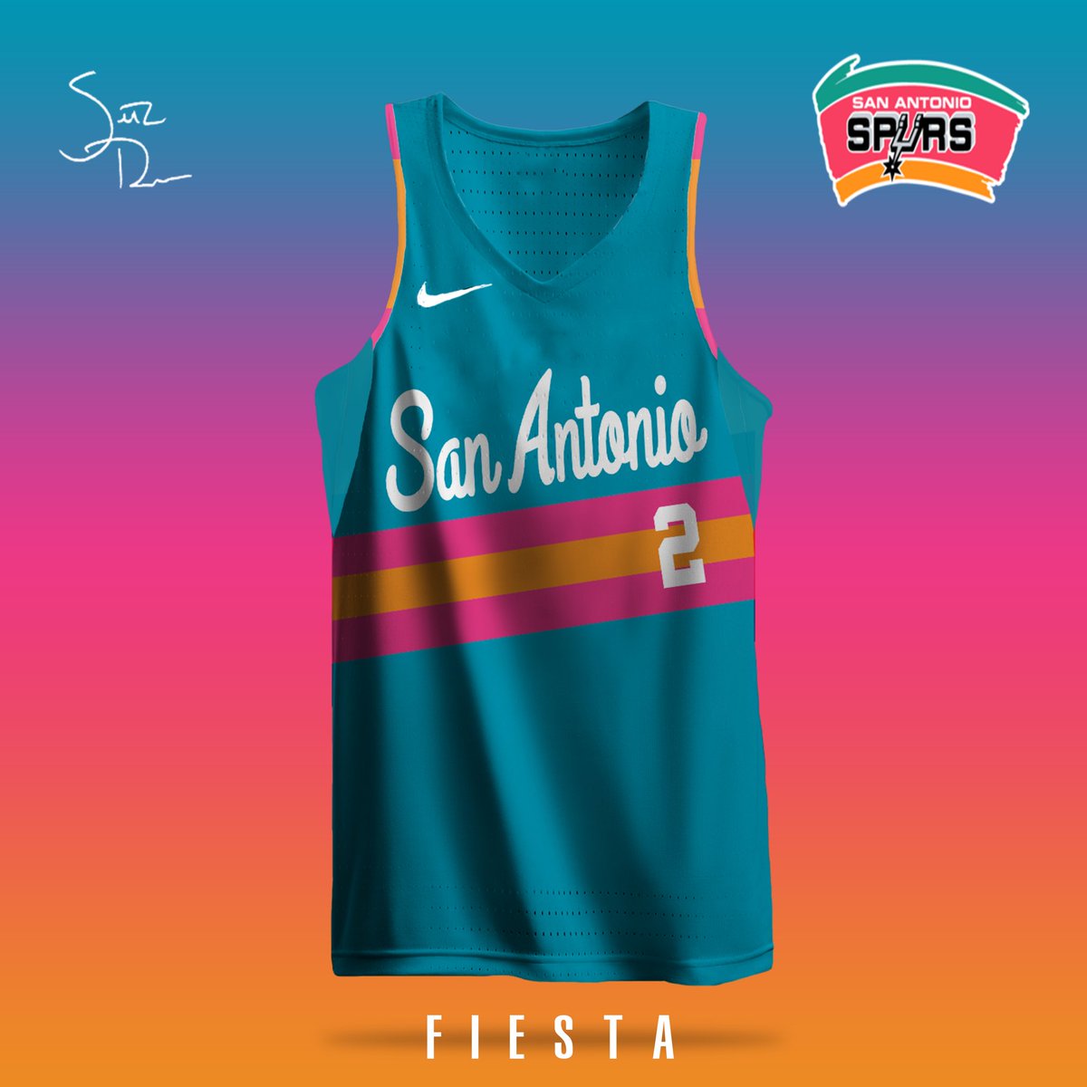 spurs fiesta jersey for sale