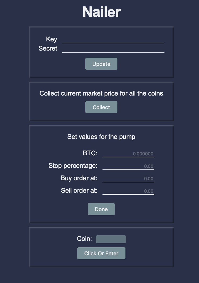 freezi_crypto's tweet photo. Nailer, trading app with clean and simple interface for #pumps on #bittrex/#yobit/#cryptopia. Trial available.
#altcoins $btc $etk $xrp $xmr https://t.co/SdfRjmEzav