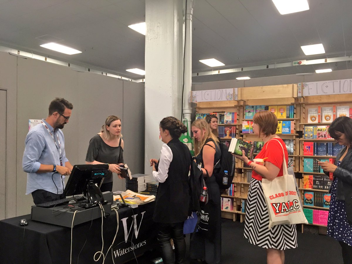 harrietvenn's tweet photo. Day 2 @ #YALC @martinjstewart is on the Waterstones book stand selling away! Go say hi & buy a copy of #Riverkeep by the author himself! https://t.co/e0qKXtOAMC