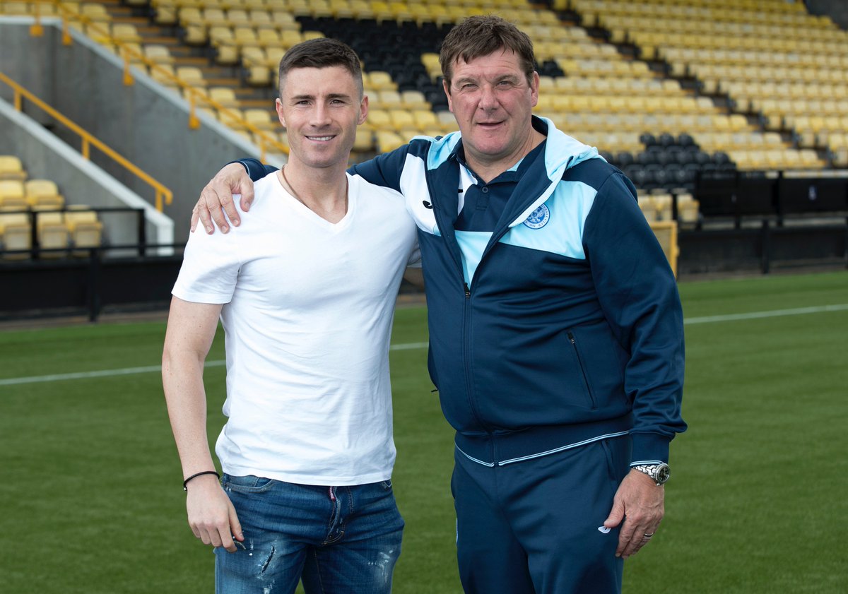 StJohnstone's tweet photo. MIKEY COMES HOME! Michael O'Halloran has signed on loan from Rangers until January. Full story: https://t.co/7R8pIabovT #ReturnOfTheMike https://t.co/JrPk1auVGi