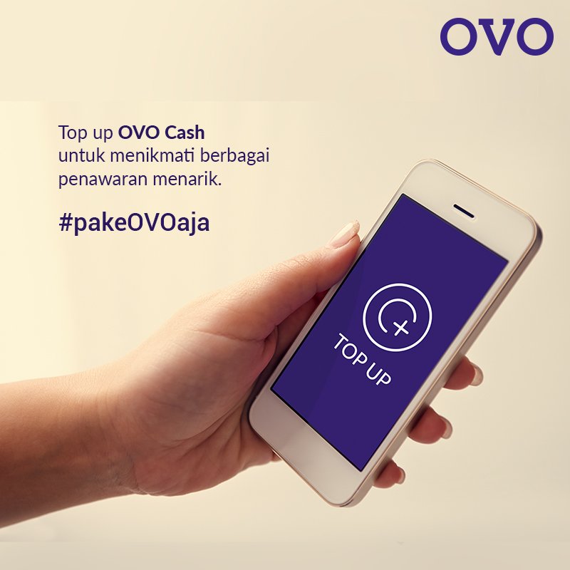 ovo_id's tweet photo. Top up #OVOCash melalui ATM Bersama/Nobu & nikmati penawaran menarik dari OVO. Ikuti instruksinya pada laman TOP UP di aplikasi. #pakeOVOaja https://t.co/t7q1smfMfX