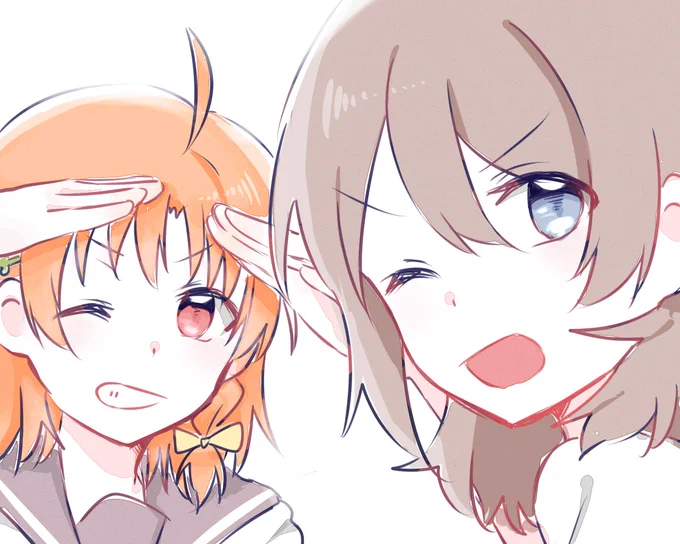 カメラ向かってー #ようちか安心委員会