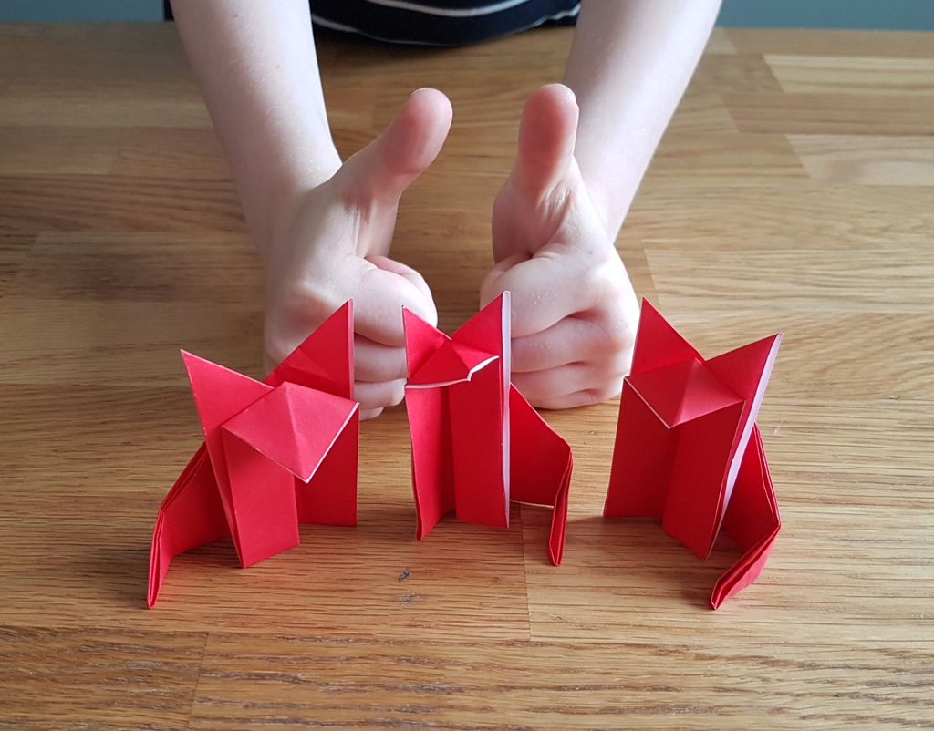 The_Origami_Kid's tweet photo. Origami Kid shows you how to make a fox. 
https://t.co/G1XSCnDQP5
#origami #origamikid #fox #craft #kids #easy https://t.co/2JQPw35k9z