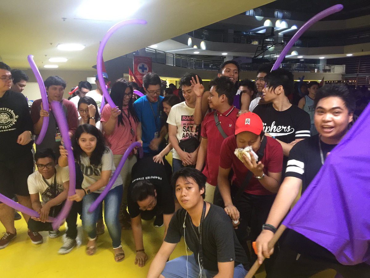 addu_cs's tweet image. GMMADZ! GMMADZ! LEZZGO CS!! #CSBendTheColors #PA2017