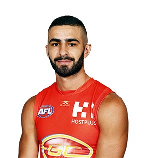 skv93's tweet photo. For sure Adam Saad goes to the @BenefitBeauty brow bar! #thatarchthough #AFLSunsTigers https://t.co/jV8eAjADsJ