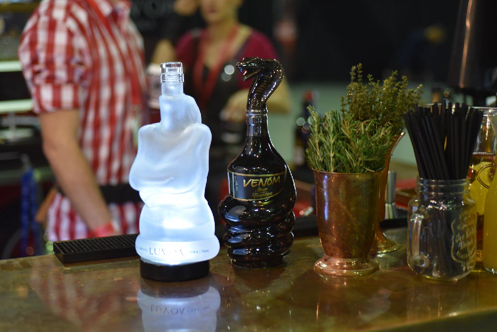 Launching #LuvoaVodka &amp; #VenomMoonshine @GFWS2017 this year ,its so #popular. Join at #AngelHeart distillery before you miss out #GoldAwards