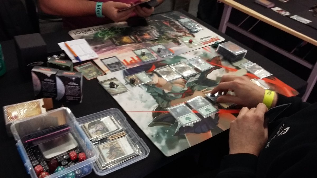 TrebleGroup's tweet photo. Gaming is hands on at @VSGamingWorld @EGESA_Expo. Check out the board and card games arena. #egeXperience https://t.co/vYXv3blHjf