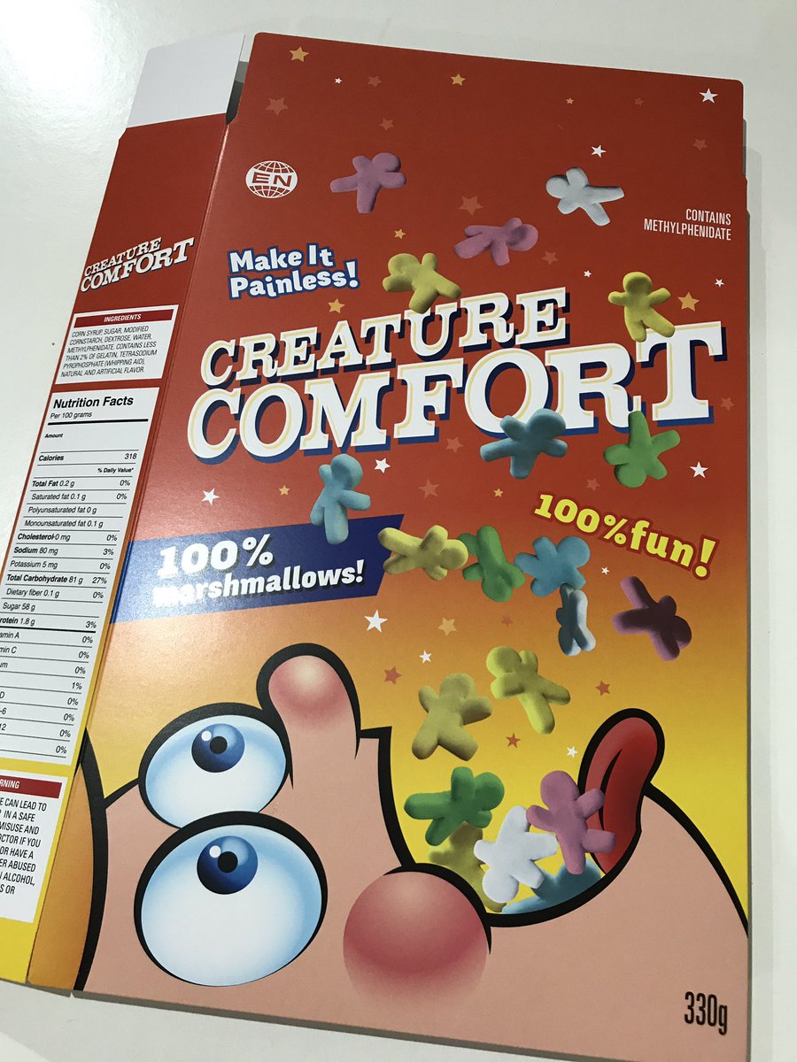 ChrisBrooker's tweet image. Erm...gee thanks #ArcadeFire for the Everything Now swag #nightversion