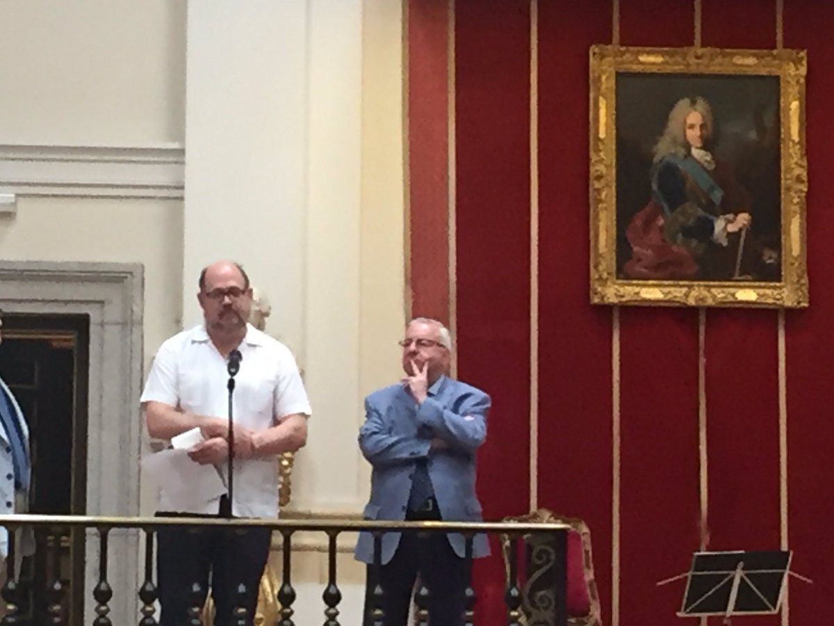 lazav1's tweet photo. #realacademiadesanfernando en el concierto Divina Mysteria de Thor Jorgen y Pavel Almilcar, @EmbaMexEsp @IMEXEsp @PabloSRaphael  #40MexEsp https://t.co/kgaolgDz9b