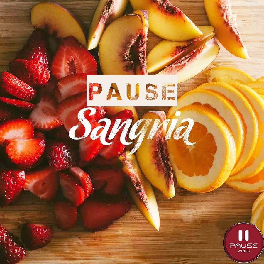 PauseWines's tweet photo. Our Zinfandel is Zesty and Balanced. It makes for an excellent sangria.
Recipe: https://t.co/N1OMCgr5O8
#PauseSangria #PauseWines #Weekend https://t.co/OXKykYxBqr