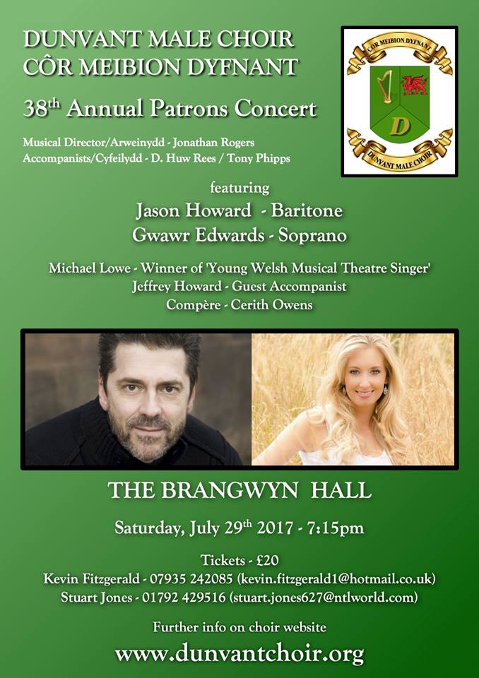 LoudApplProd's tweet photo. Looking forward to being compere this evening at @dunvantchoir Annual Concert at the Brangwyn Hall @LlanelliStar  @TourismSwansea https://t.co/T2uowQstkr