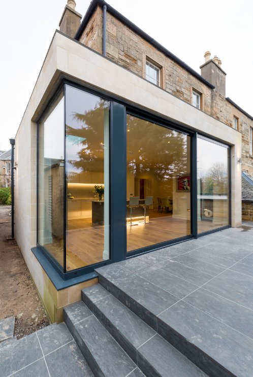 .<a href="/Truebuildedin/">True Build</a> wins best Small Renovation for #MBA17 Scotland. Amazing refurbishment of 1900s stone building in Edinburgh #construction